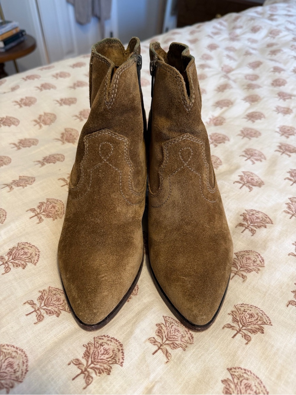 Frye Brown Suede Boots
